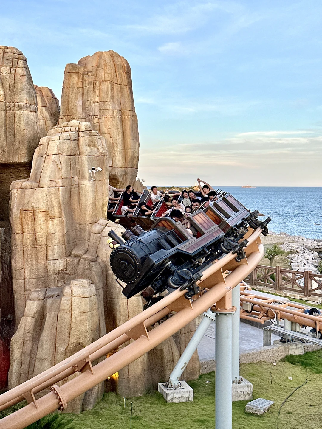 厦门周边！海上落日过山车！！！