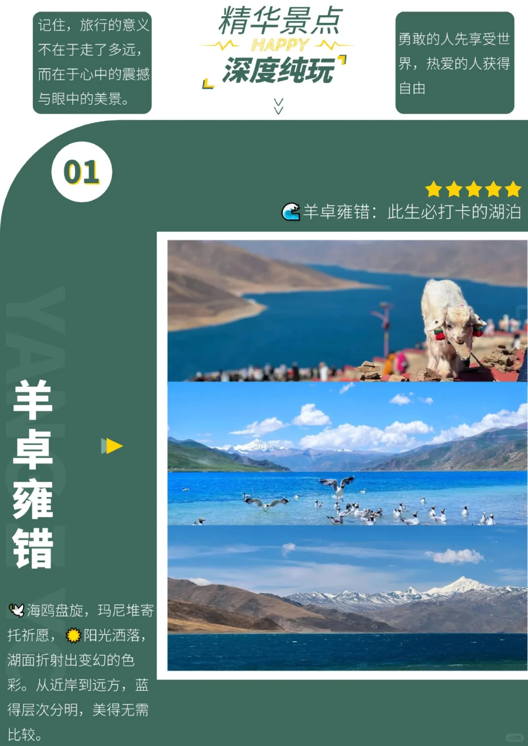 西藏景点攻略：珠峰大本营、羊湖、满拉水