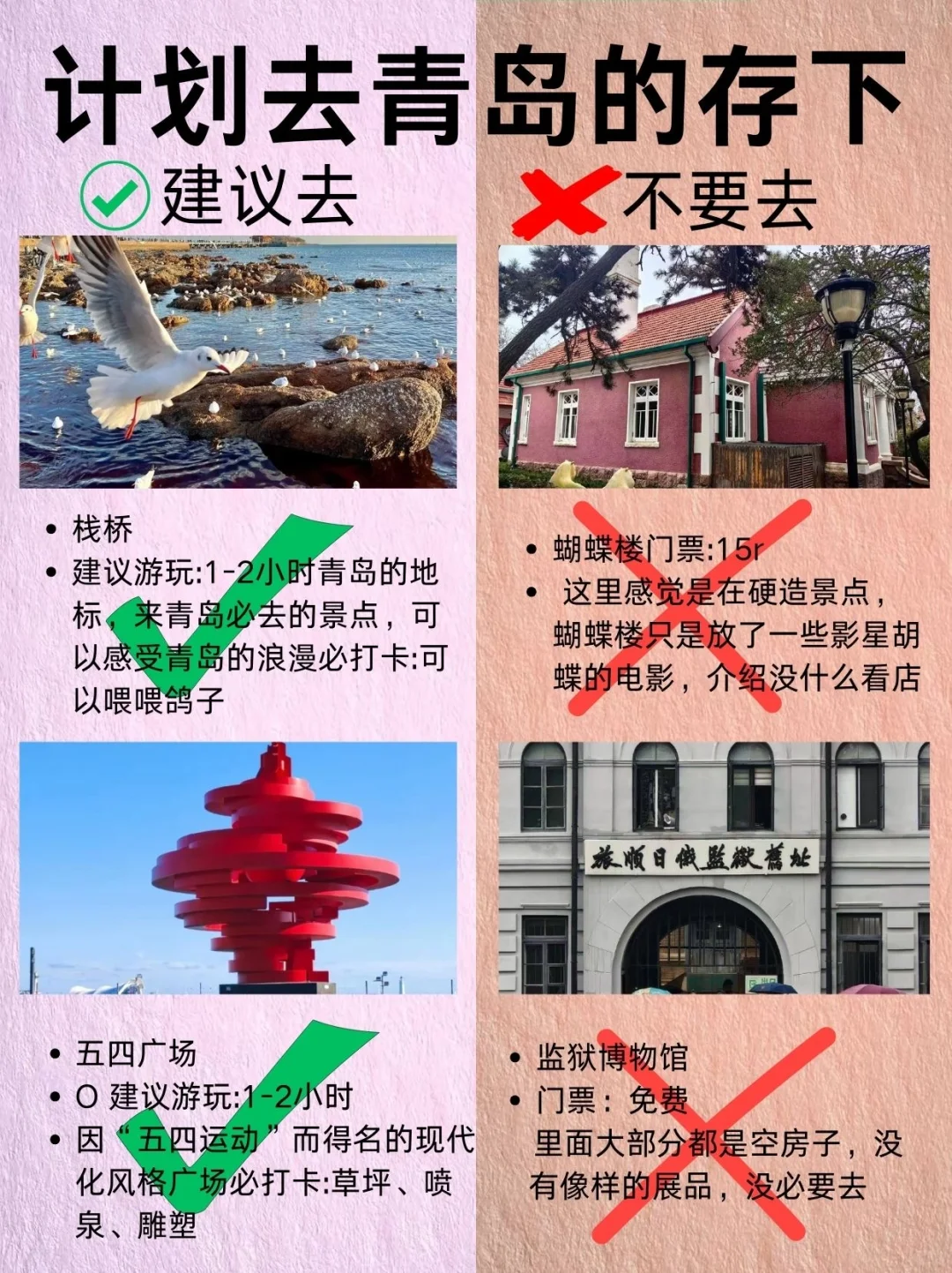 愿xhs每一个去青岛的人都能刷到这篇🙏