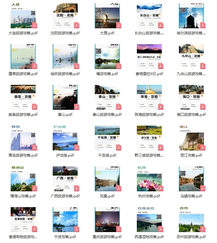 🌟【熬夜吐雪整理！全国旅游攻略】🌍✨