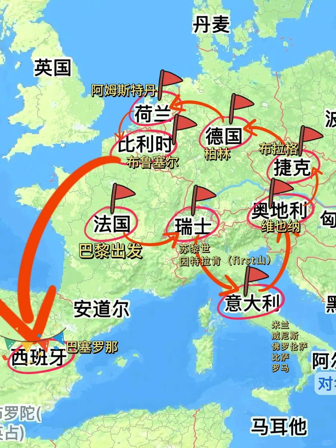 可以直接抄的欧洲15天9国超性价比路线