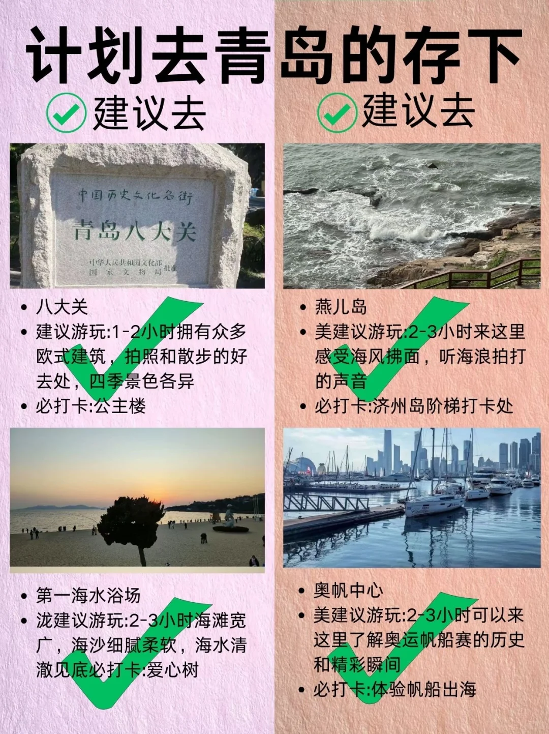 愿xhs每一个去青岛的人都能刷到这篇🙏