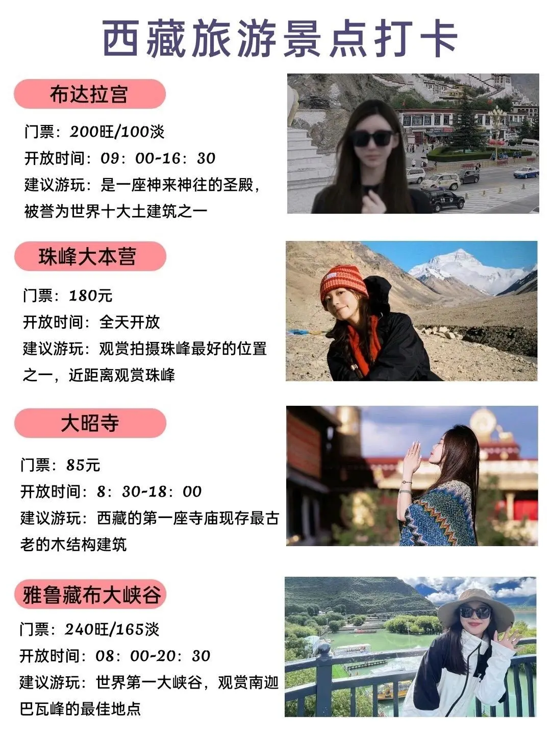 去6次，次次踩雷✨这份西藏旅游攻略请收好