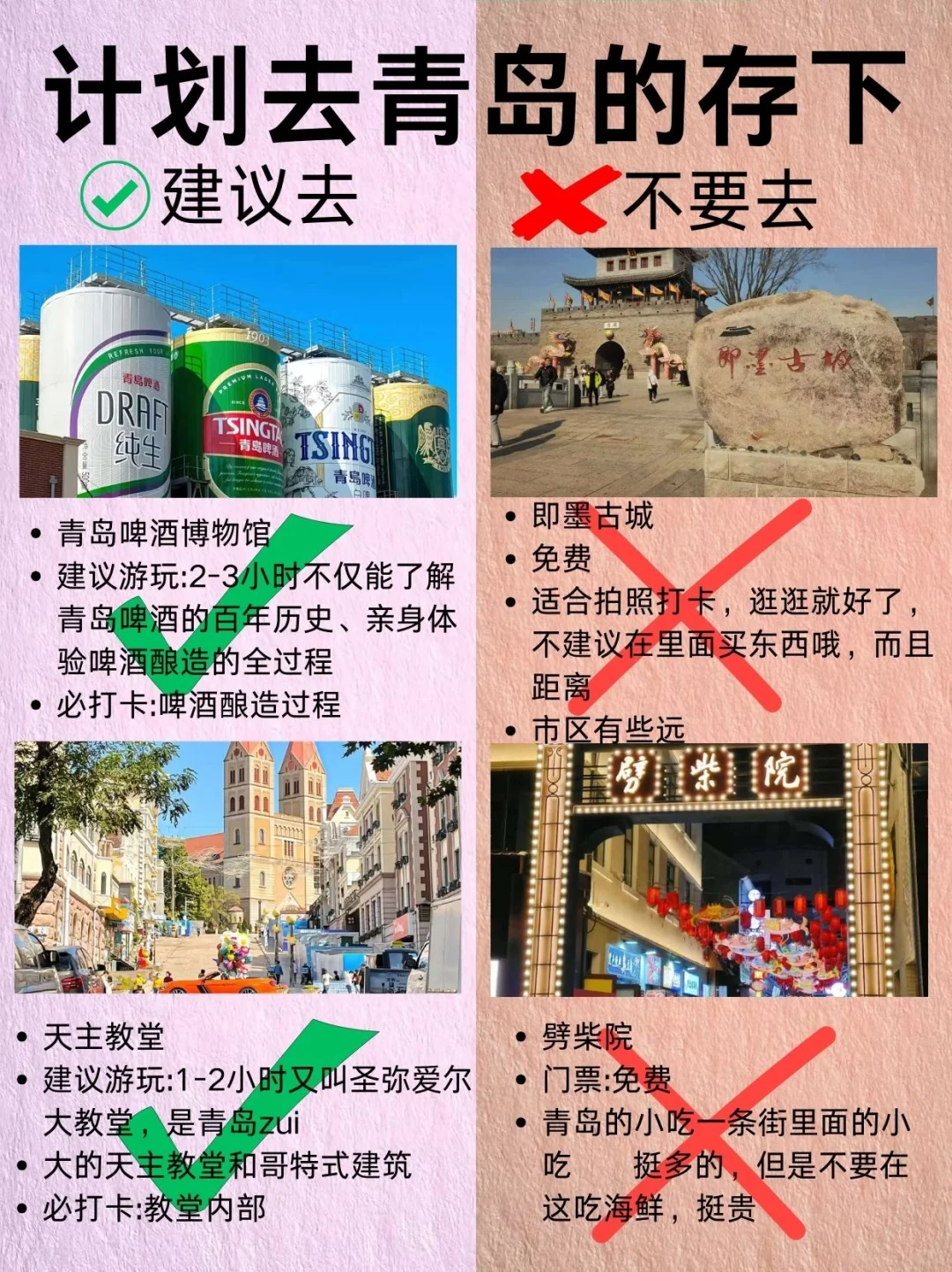 愿xhs每一个去青岛的人都能刷到这篇🙏