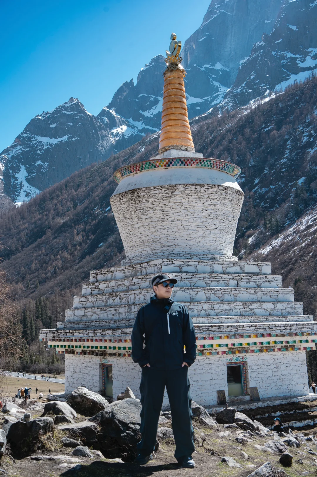 四姑娘山：镜头抓不住的日月同辉