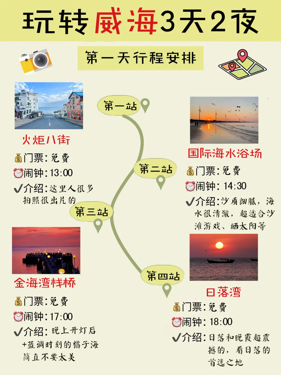 4-5月去威海旅游♥带你3天玩转威海