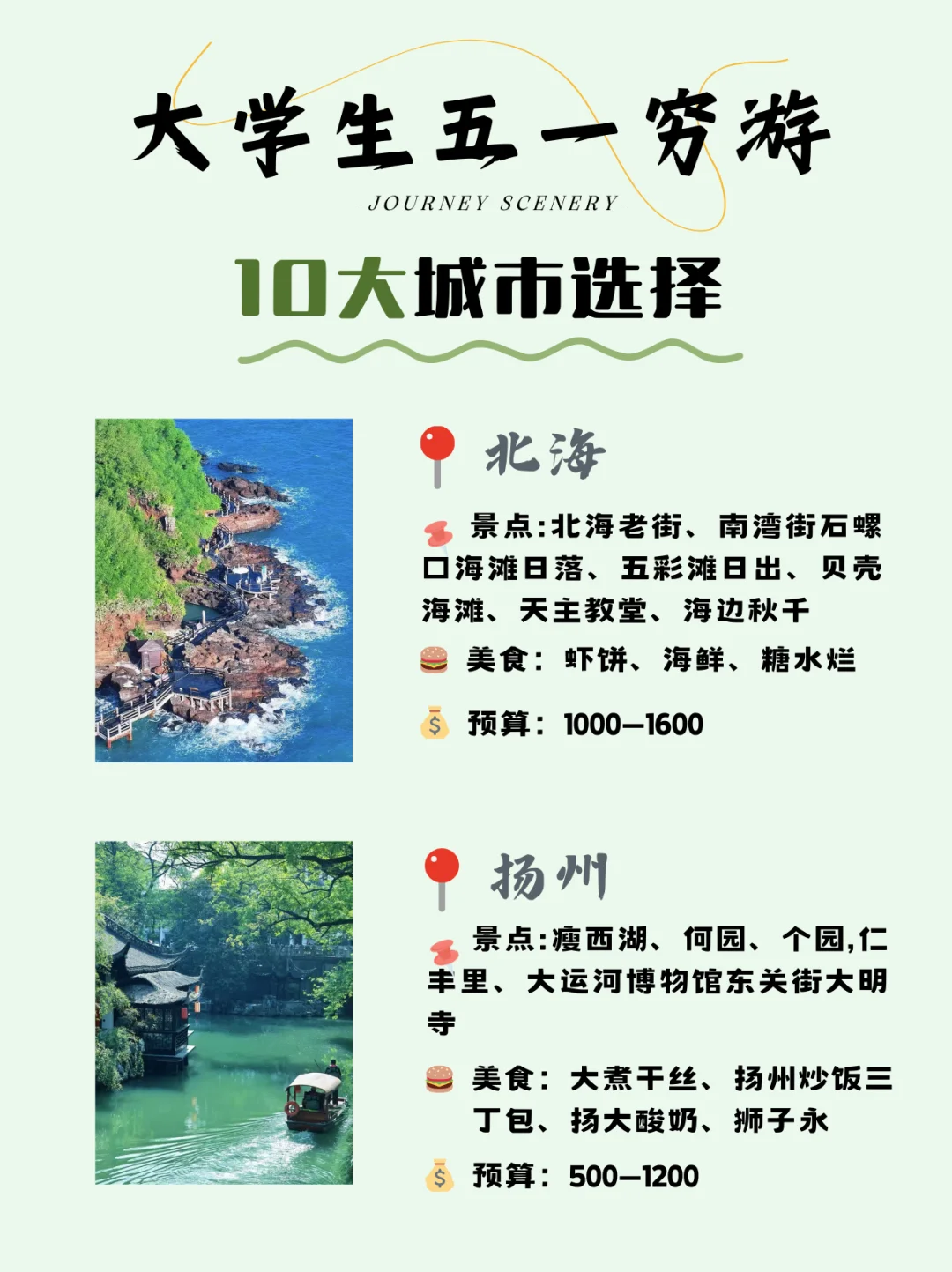 🌿五一反向旅行攻略