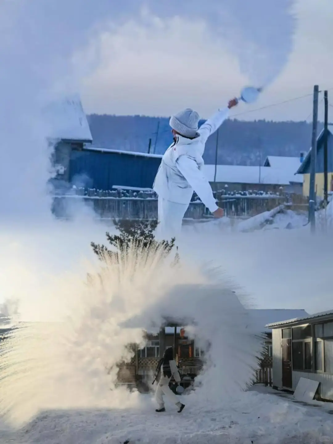 ❄漠河旅游｜雪国列车🚆去了漠河才知道…