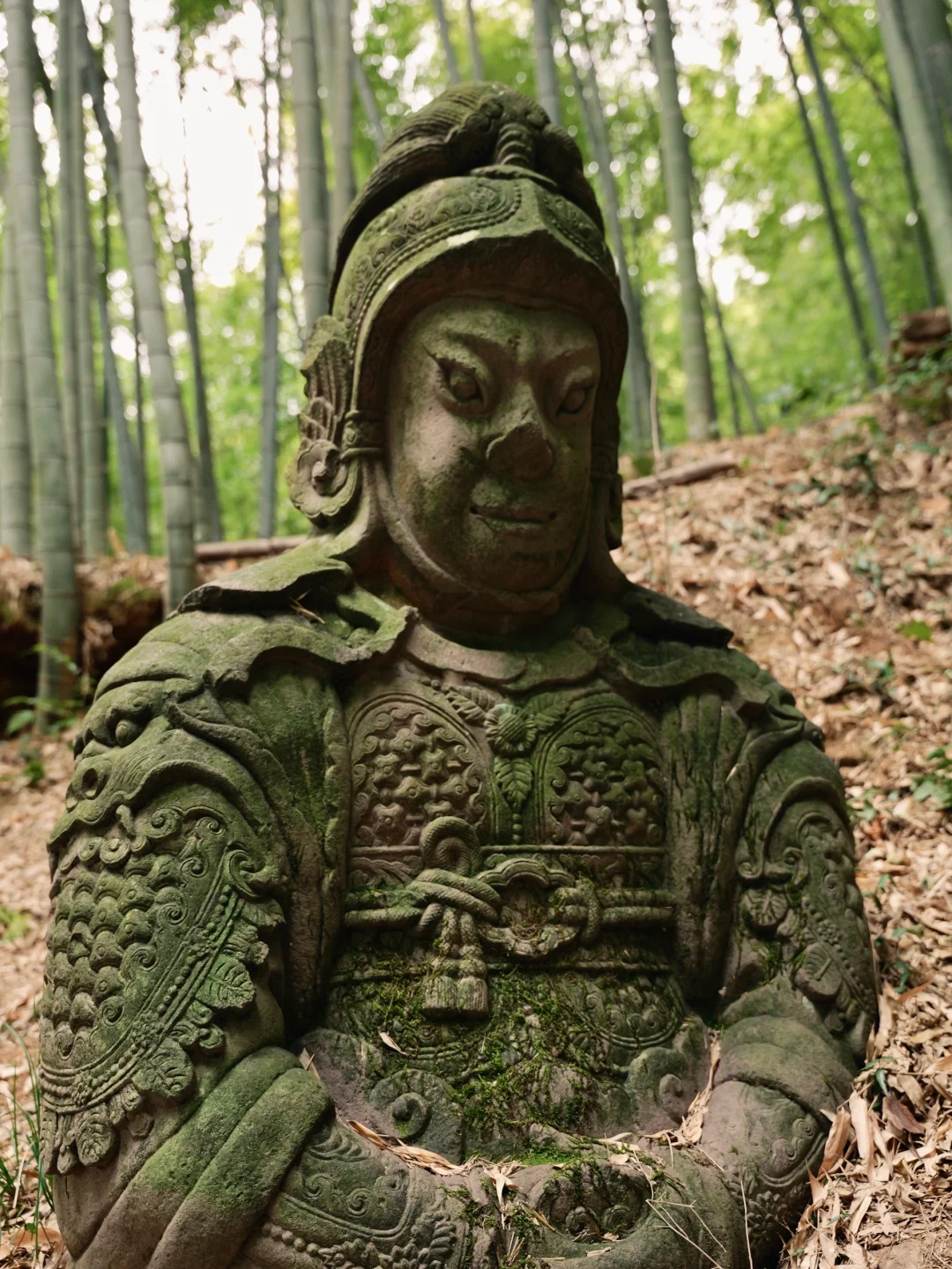 在四明湖深处，误撞了南宋石像生