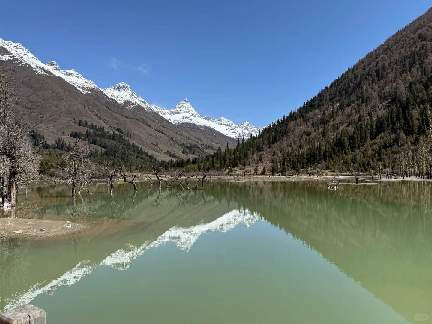 四姑娘山：镜头抓不住的日月同辉