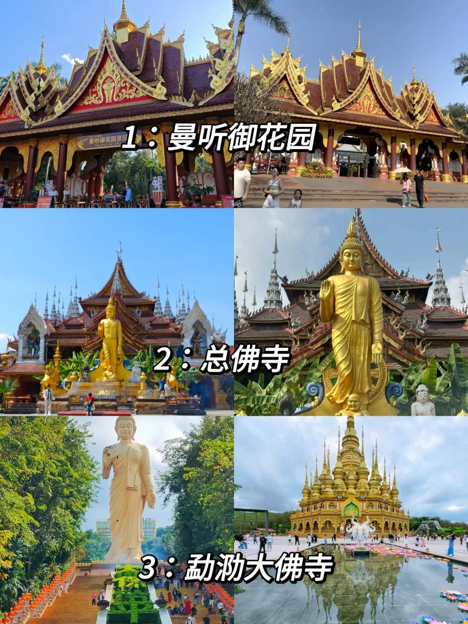 西双版纳（简版）旅游攻略|2天线路分享！！！！