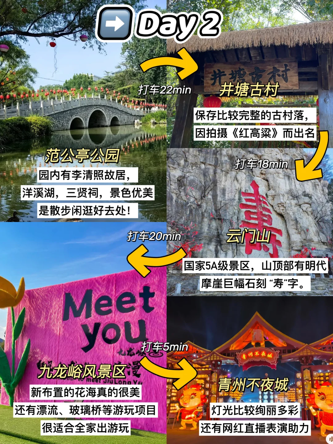 去了三次青州！我的旅游攻略已经Next level