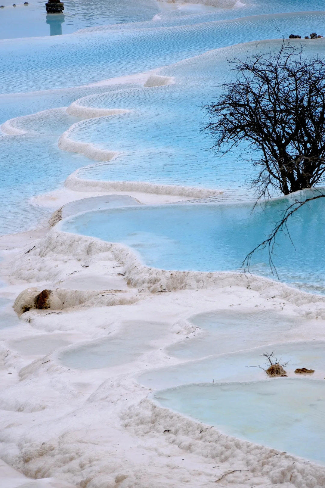五色湖这阴天都遮挡不住的美貌TAT