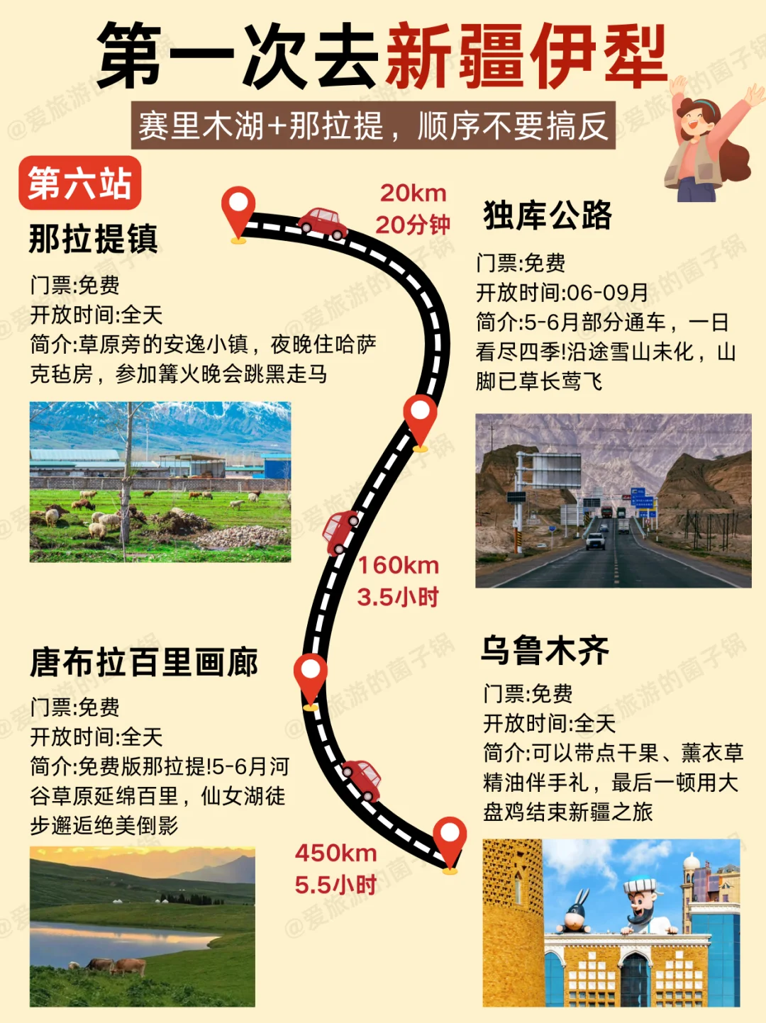 4-6月去新疆旅游✅就走伊犁➕赛里木湖