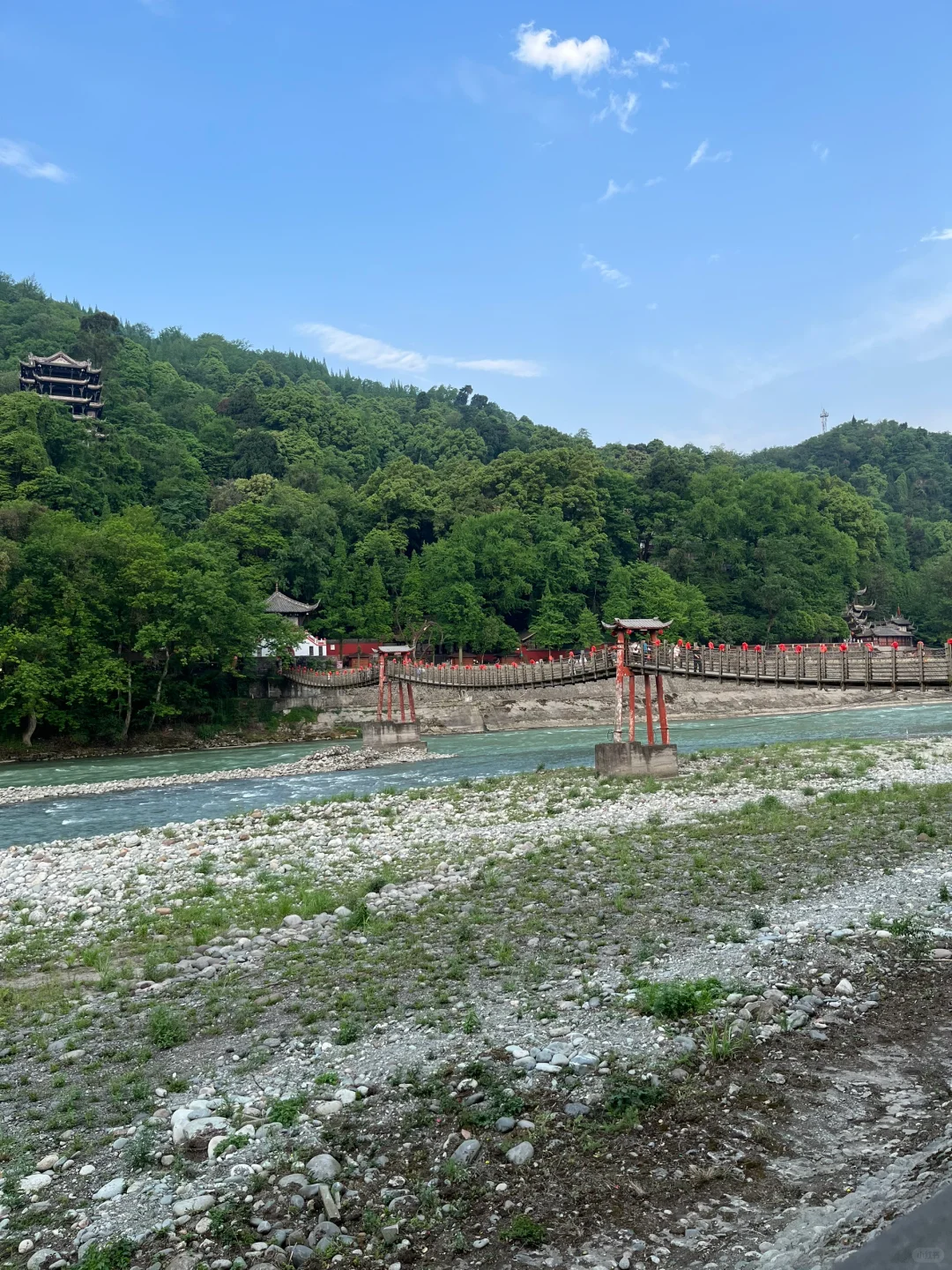 都江堰原来有一个大景区