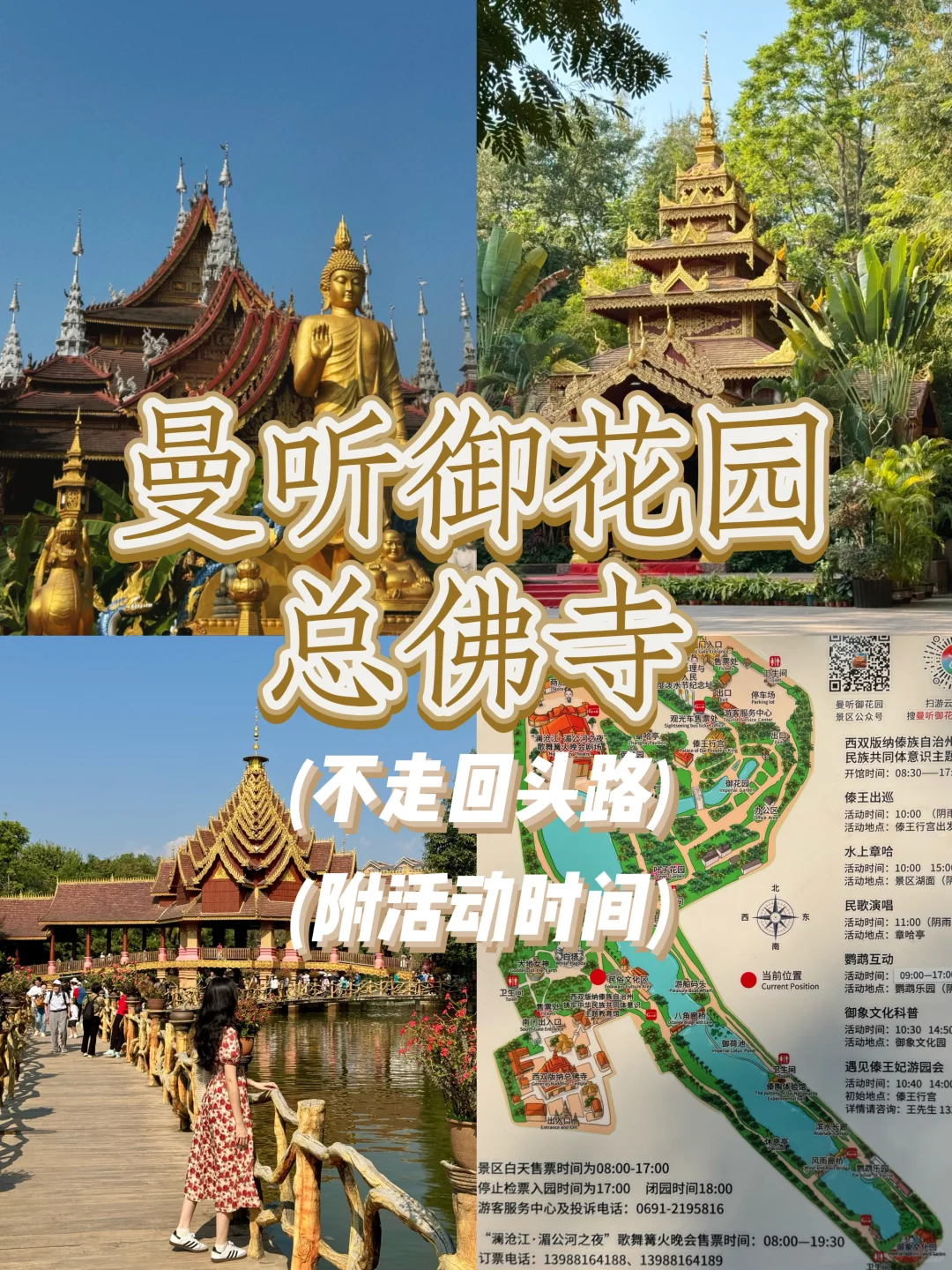 版纳绝美景点🌴超出片📸｜多种玩法（附地图）