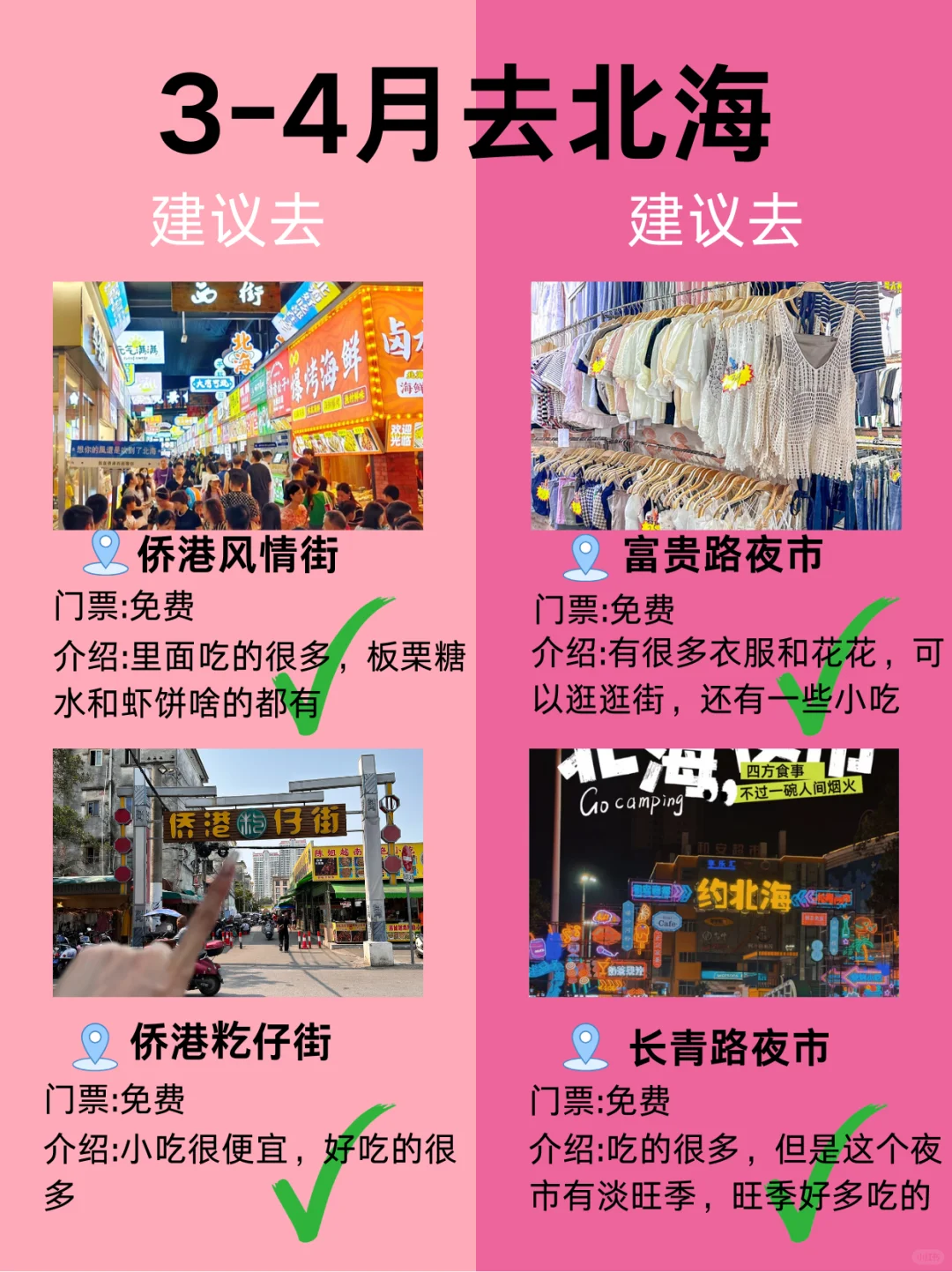 3-4月北海最新攻略，建议去🆚不建议去
