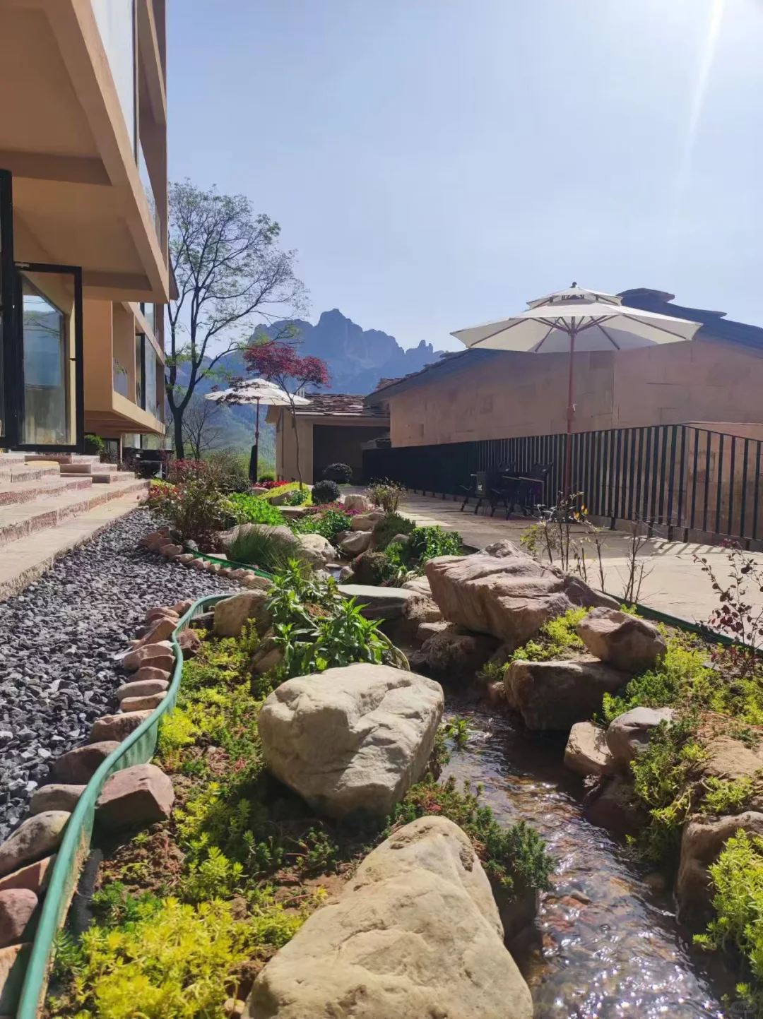 河北 邯郸太行山下⛰️落日余晖🌇