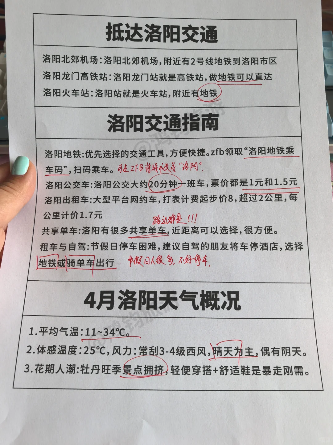 谁懂！终于有人把洛阳景点预🈷说清楚了