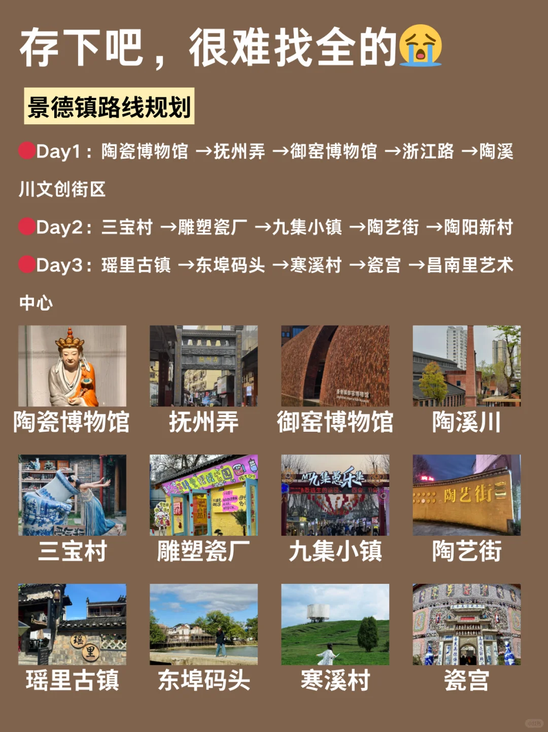 写给4-5🈷️去景德镇的姐妹们，快进来看