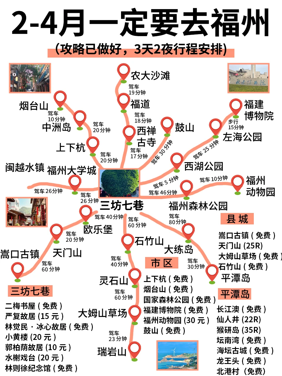 福州|超性价比游玩攻略！穷游❌不绕路