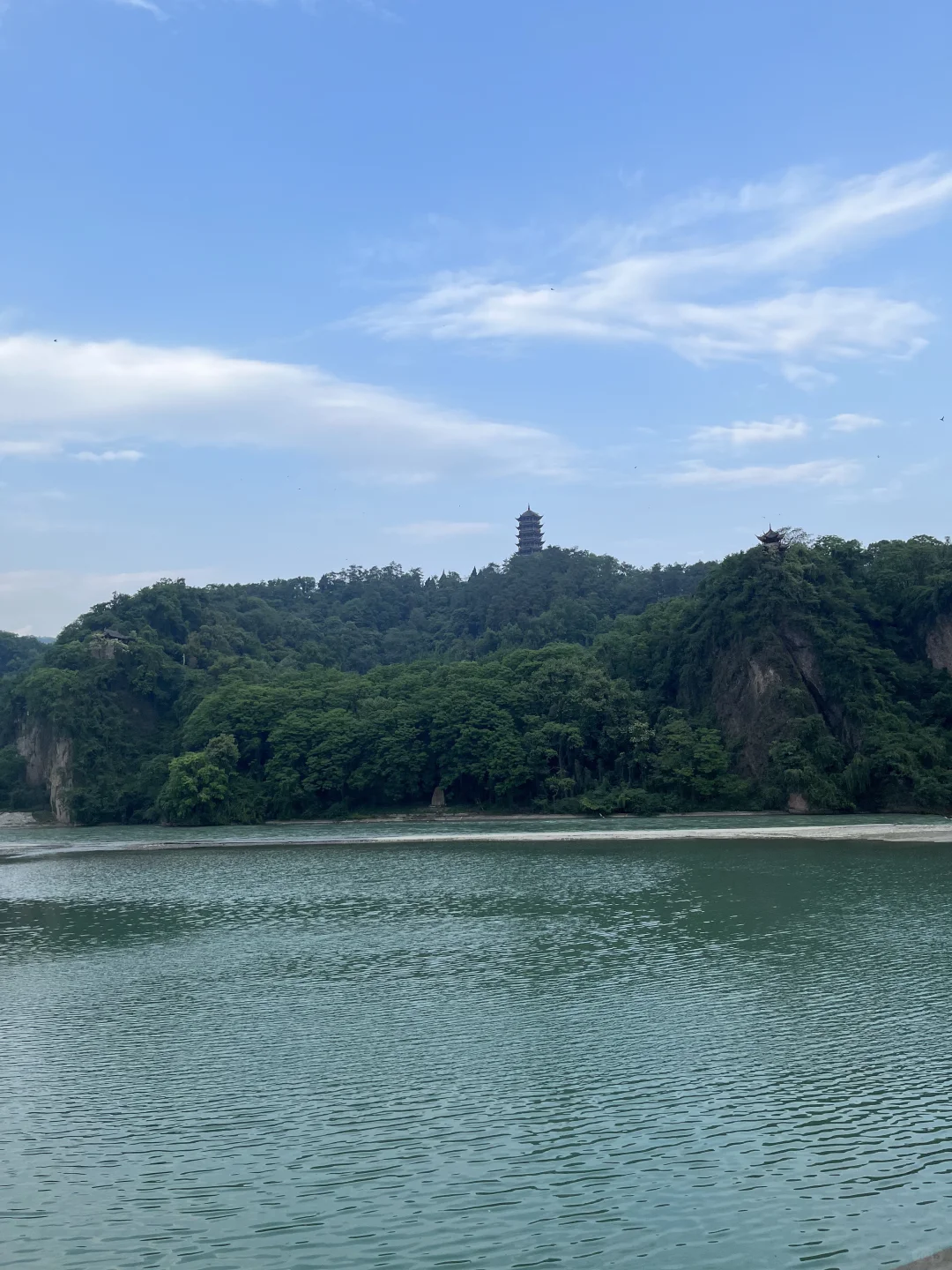 都江堰原来有一个大景区