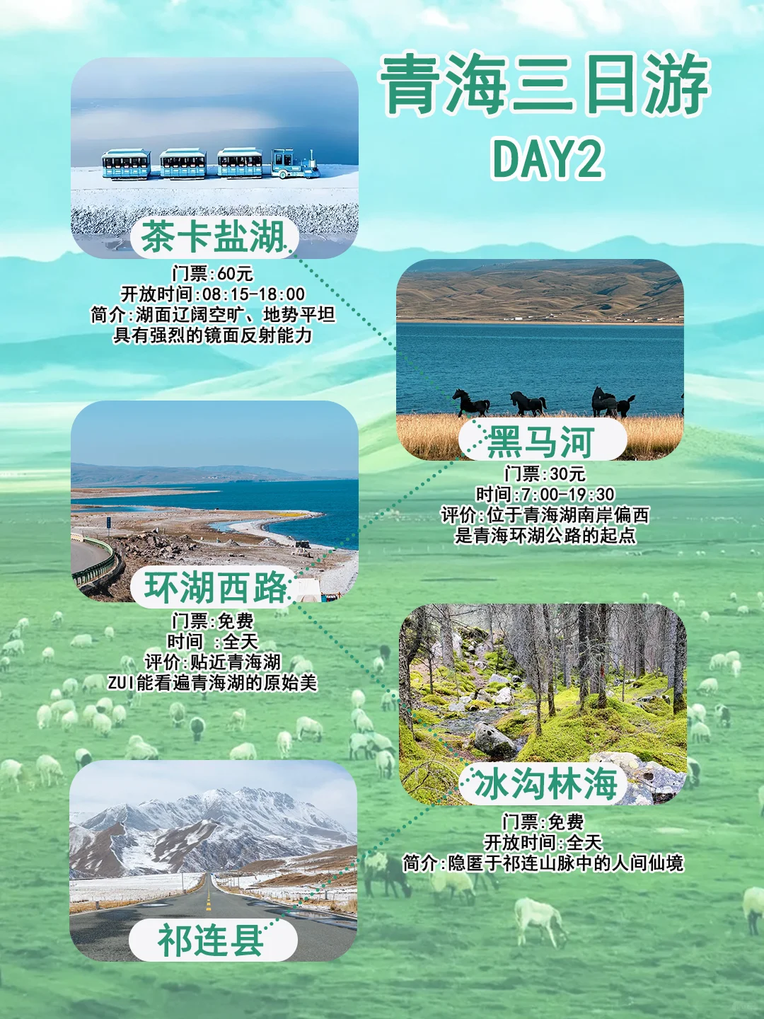 五一青海三日游旅游攻略I跟团游I包车游