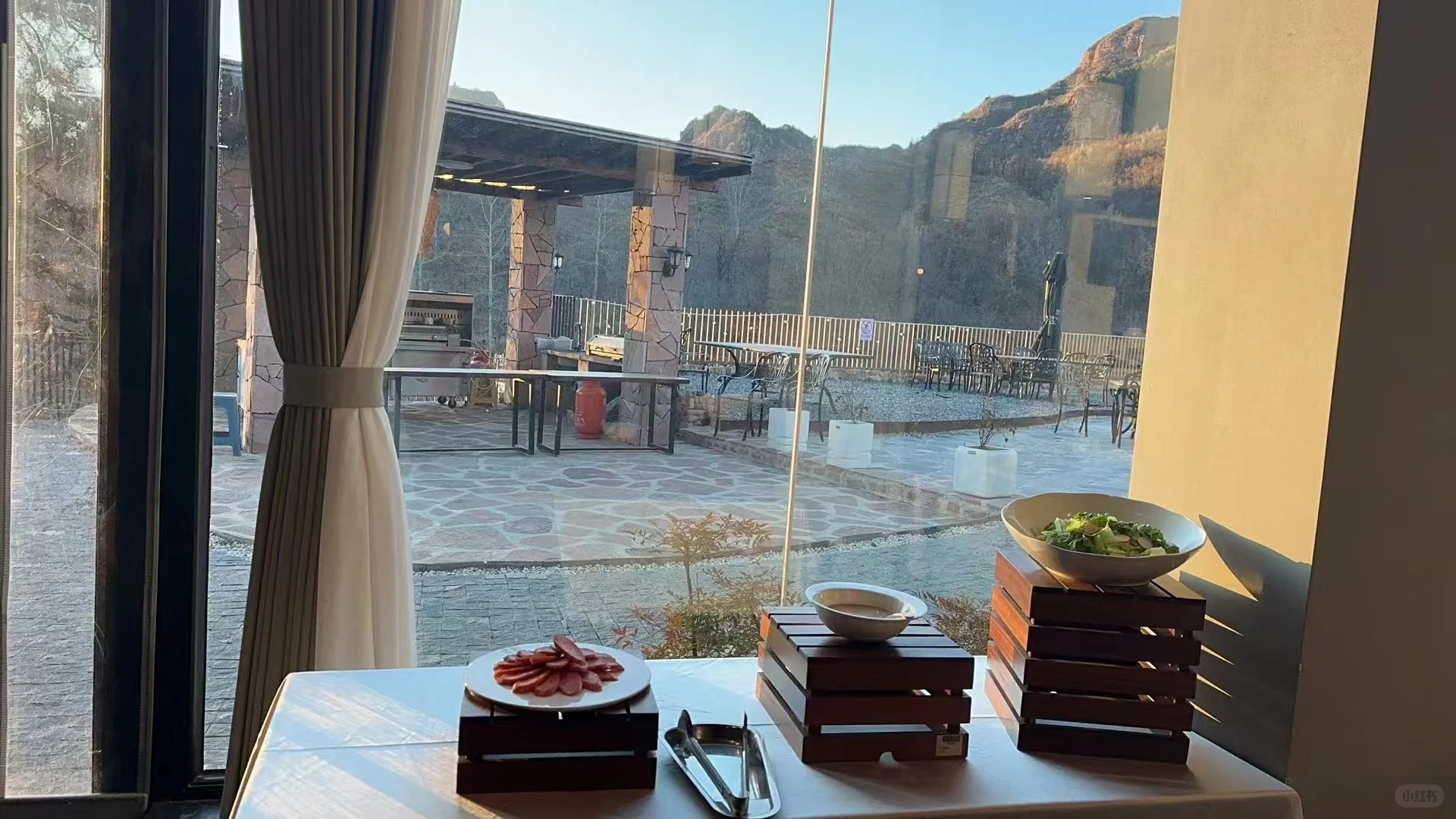 河北 邯郸太行山下⛰️落日余晖🌇