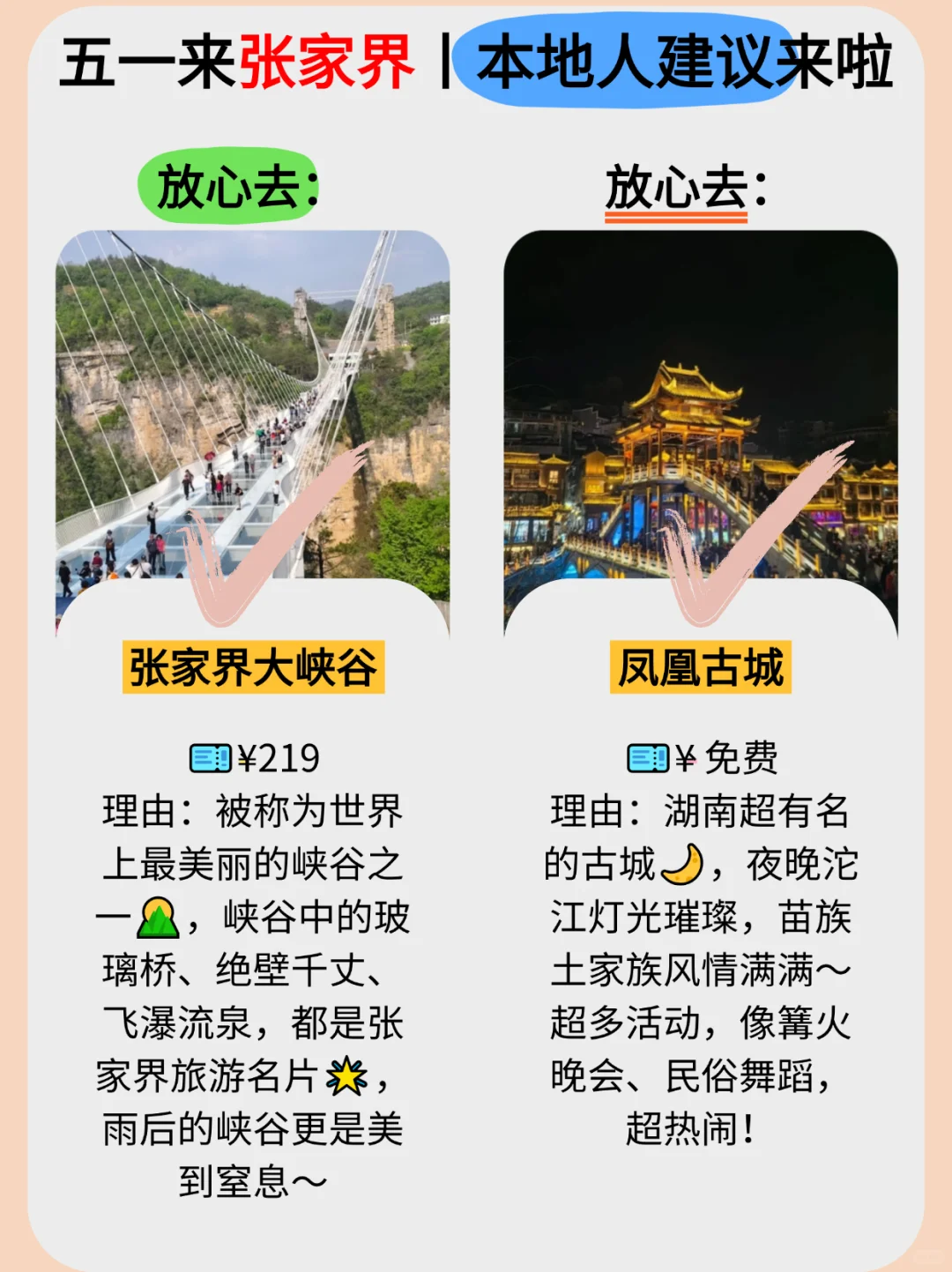 🌍张家界 4 大板块分区玩✅不绕路不踩坑