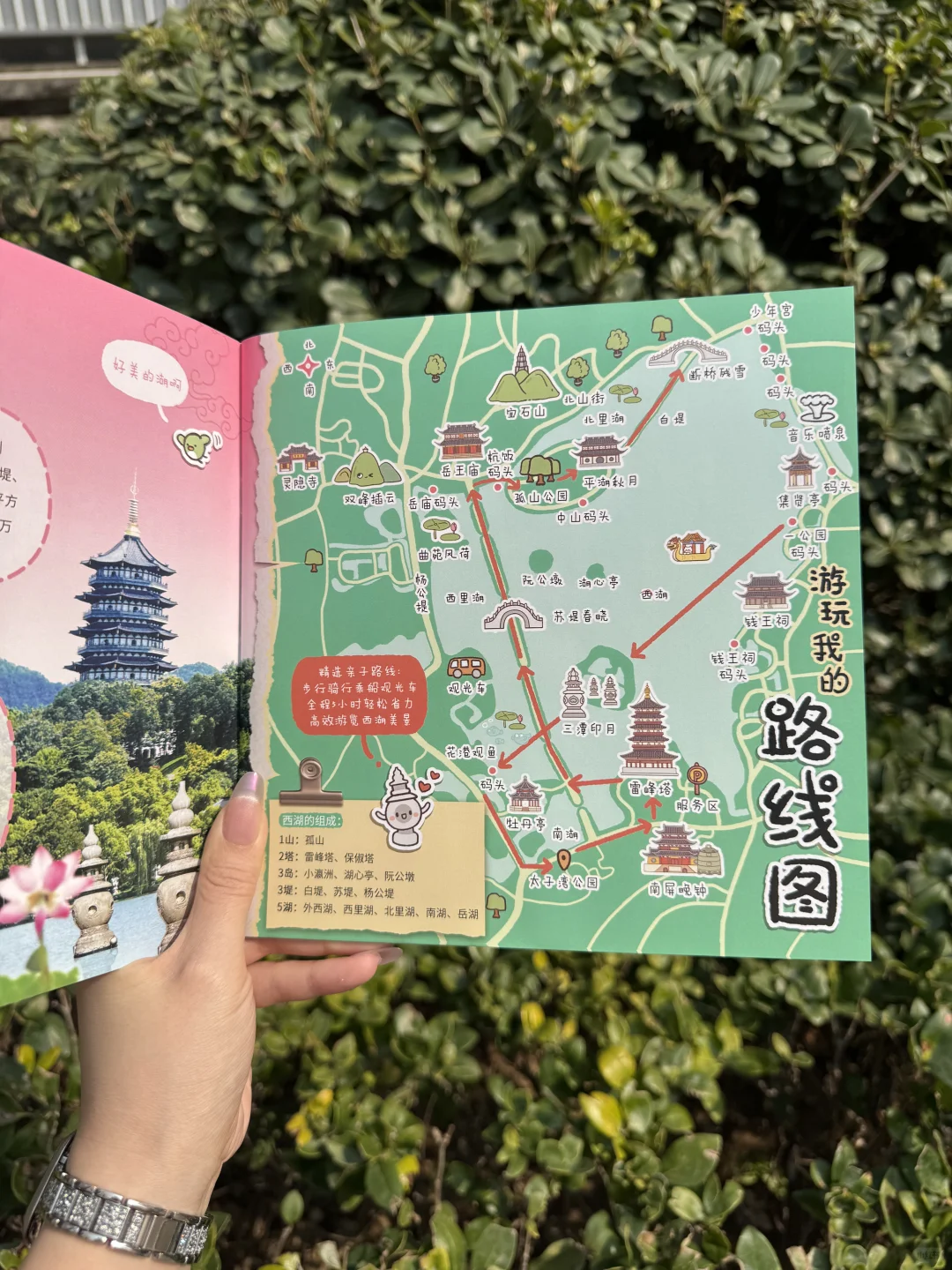在西湖被追着问的研学手册，孩子太喜欢了❗️