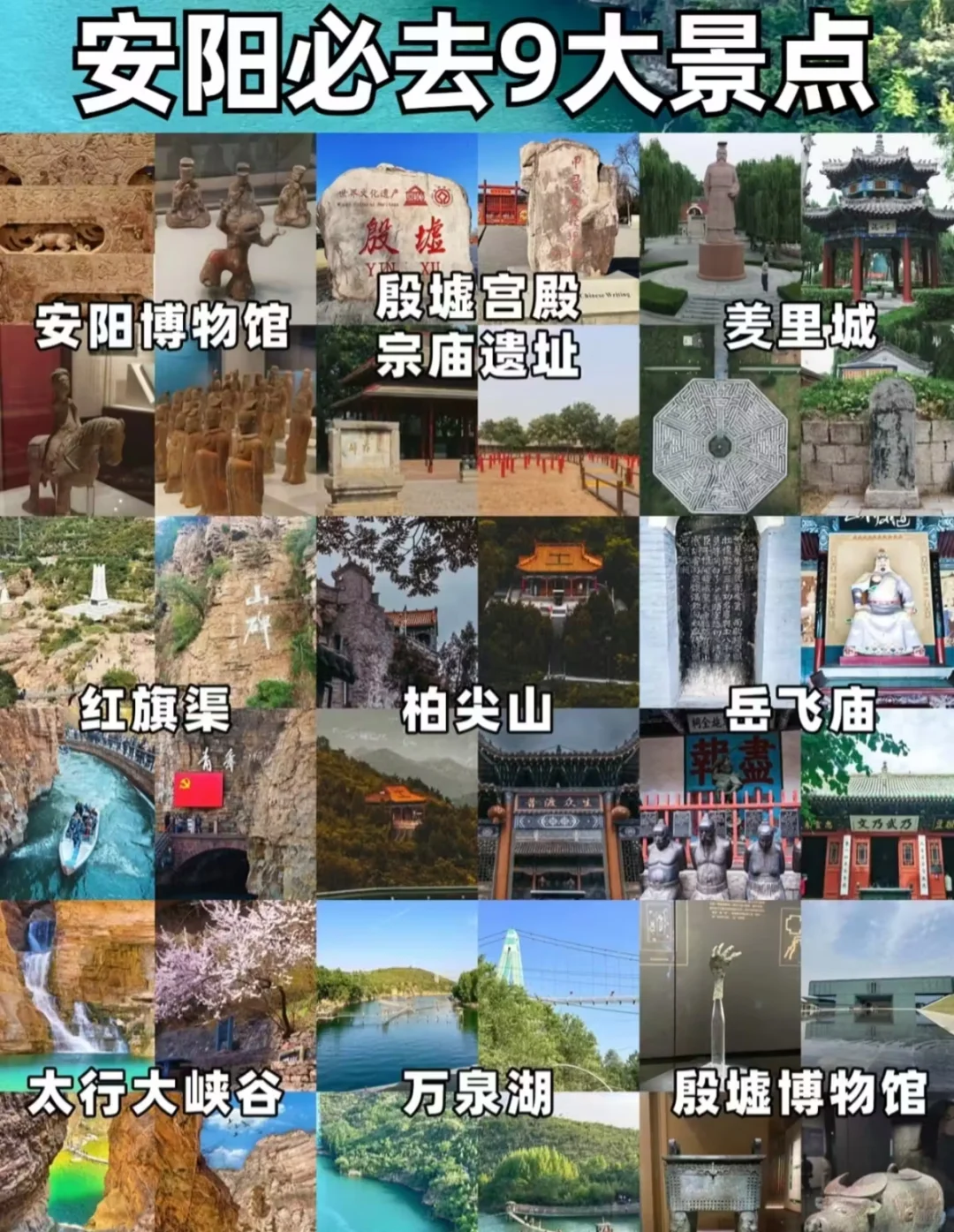 安阳之旅:九大必游景点全攻略