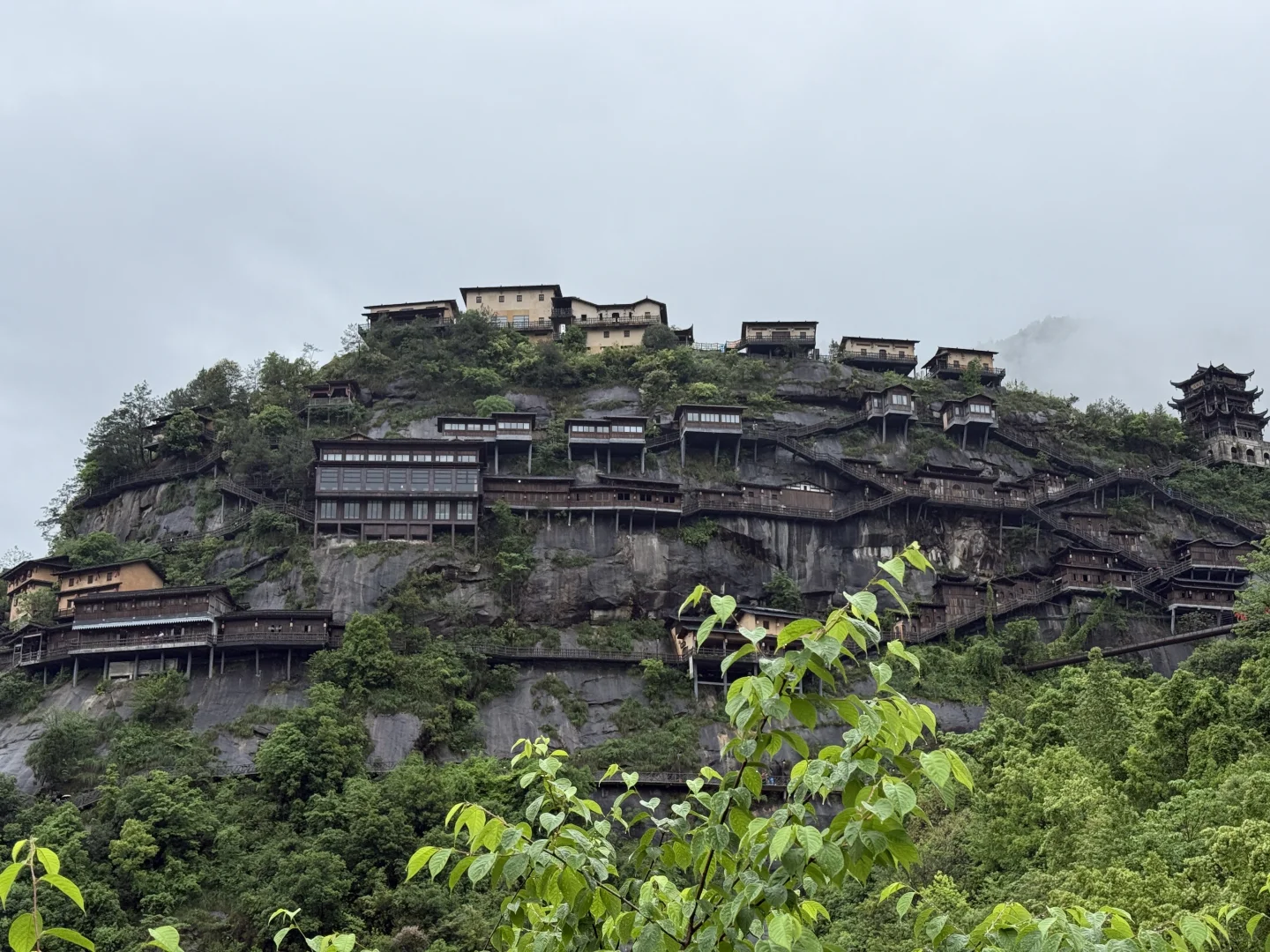 江西上饶望仙谷，夜晚蓝调时刻很美！
