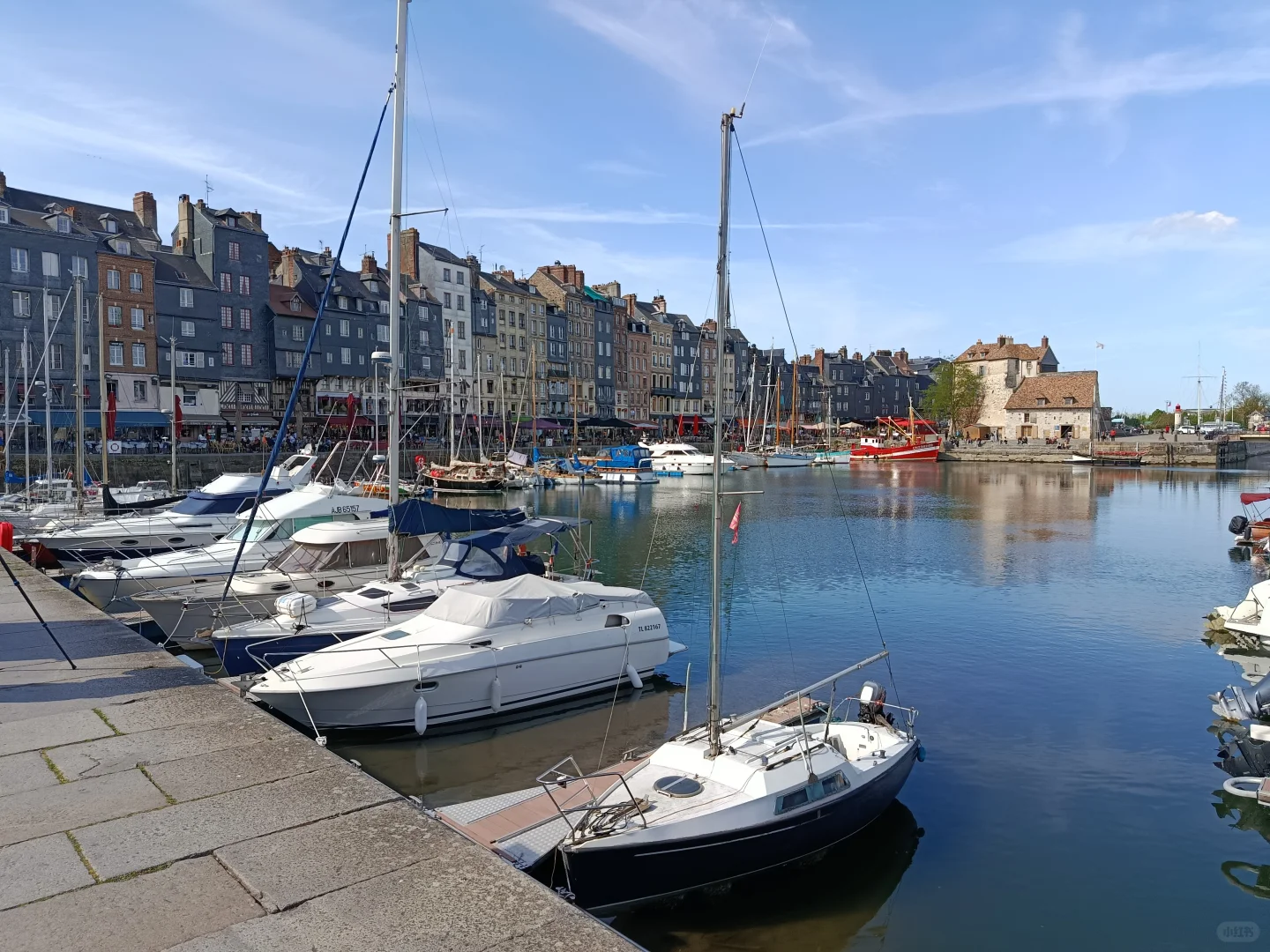 诺曼底小渔港 Honfleur（翁弗勒尔）