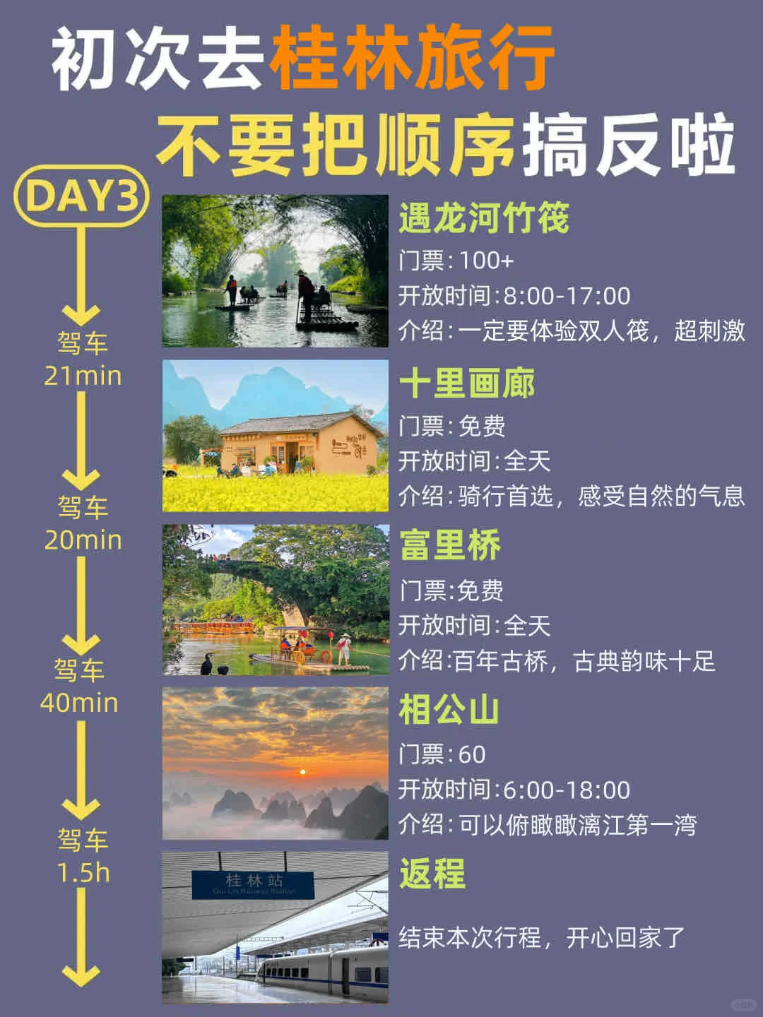 真心建议5-6月来桂林的朋友进来听劝‼