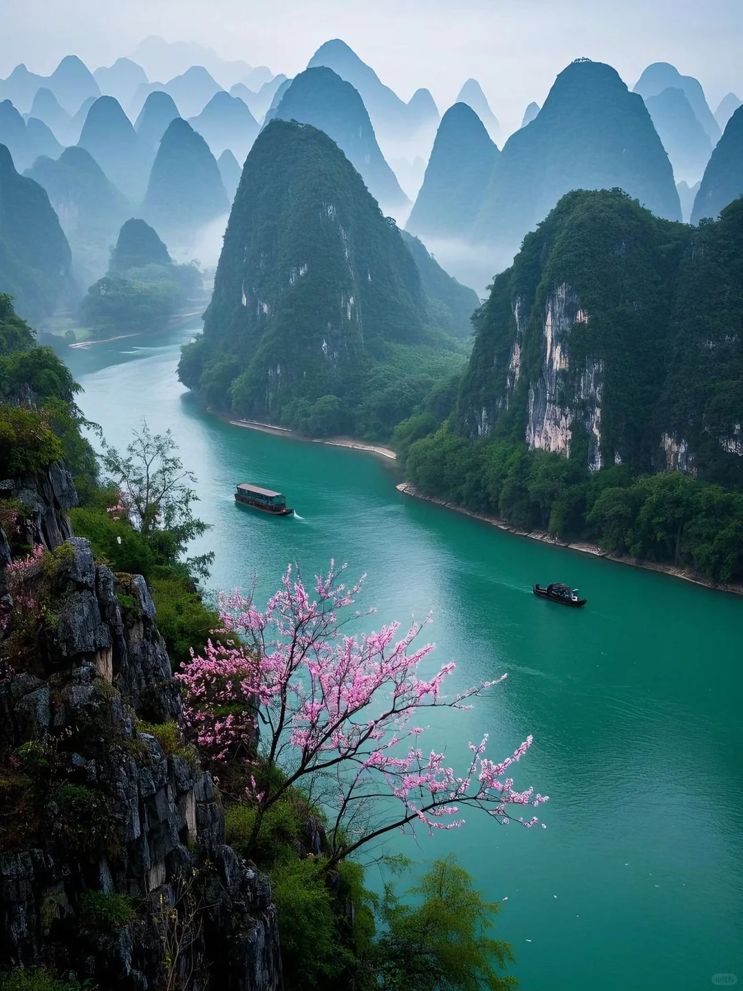 🌸闯入水墨画，桂林春日限定攻略。