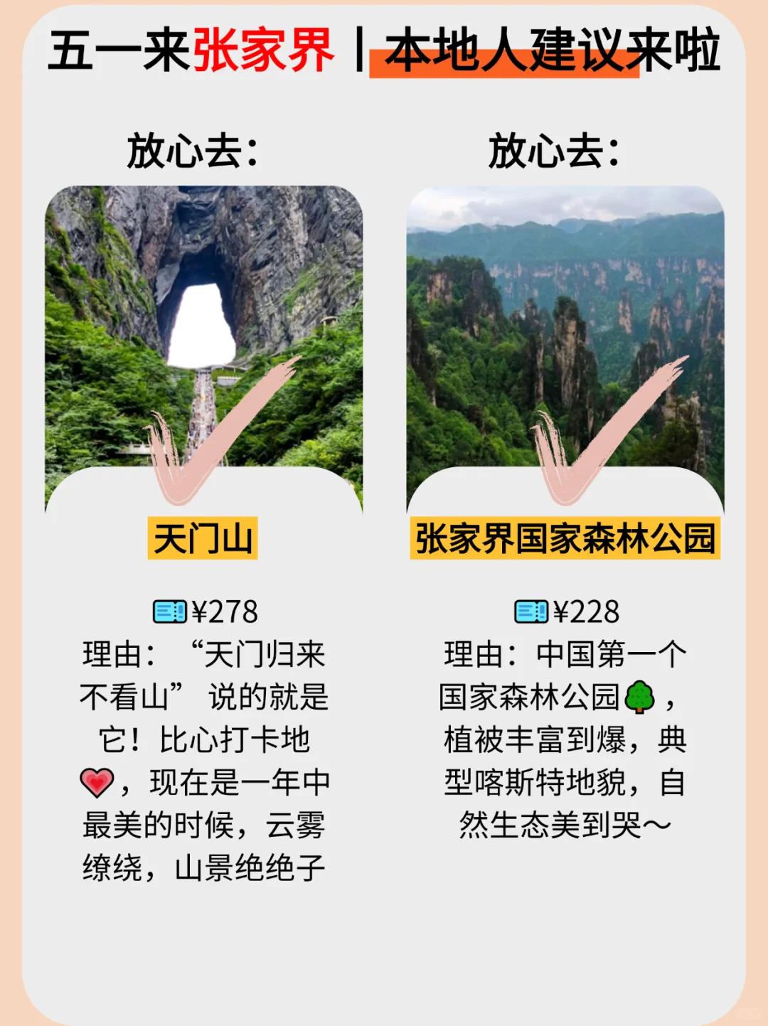 🌍张家界 4 大板块分区玩✅不绕路不踩坑