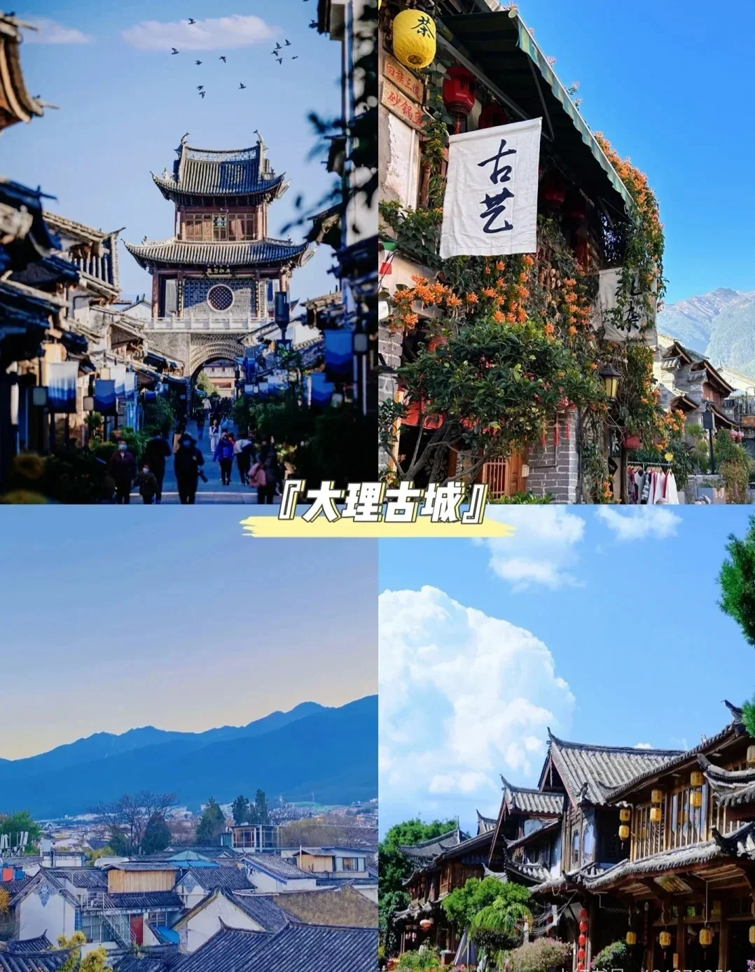 大理古城与洱海的浪漫之旅