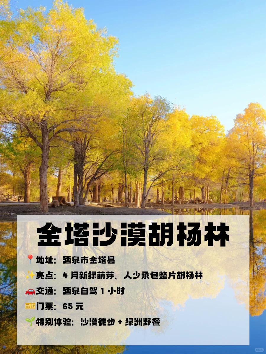 🌈4月甘肃旅行必去9大绝美景点！