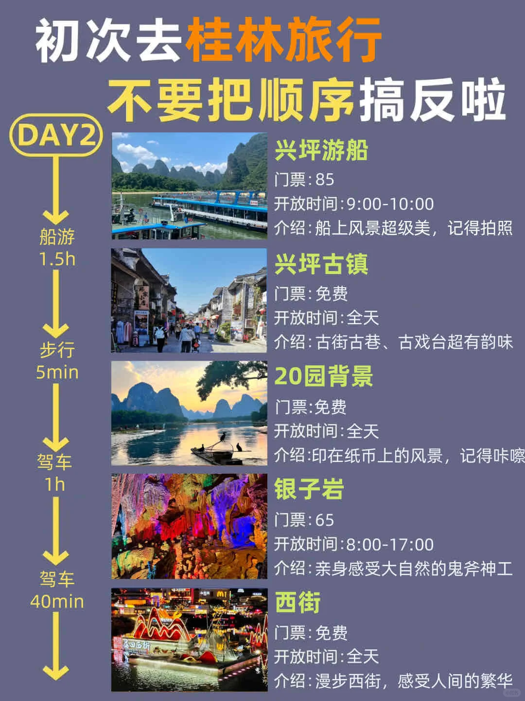 真心建议5-6月来桂林的朋友进来听劝‼