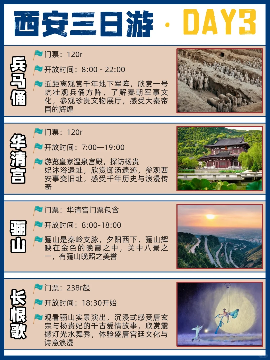 西安旅游攻略❗附正确游玩顺序+超全避坑