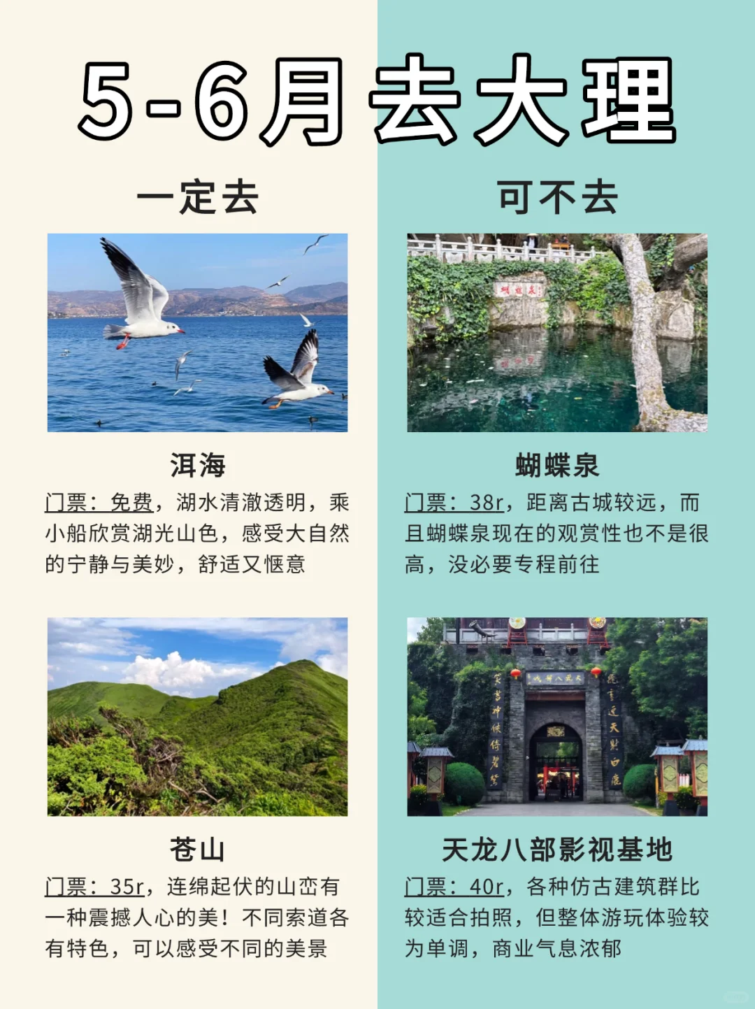 去大理前，刷点不一样的旅游攻略吧……