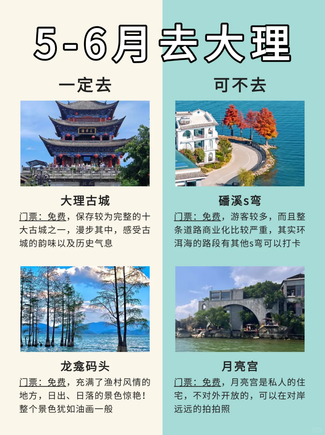 去大理前，刷点不一样的旅游攻略吧……