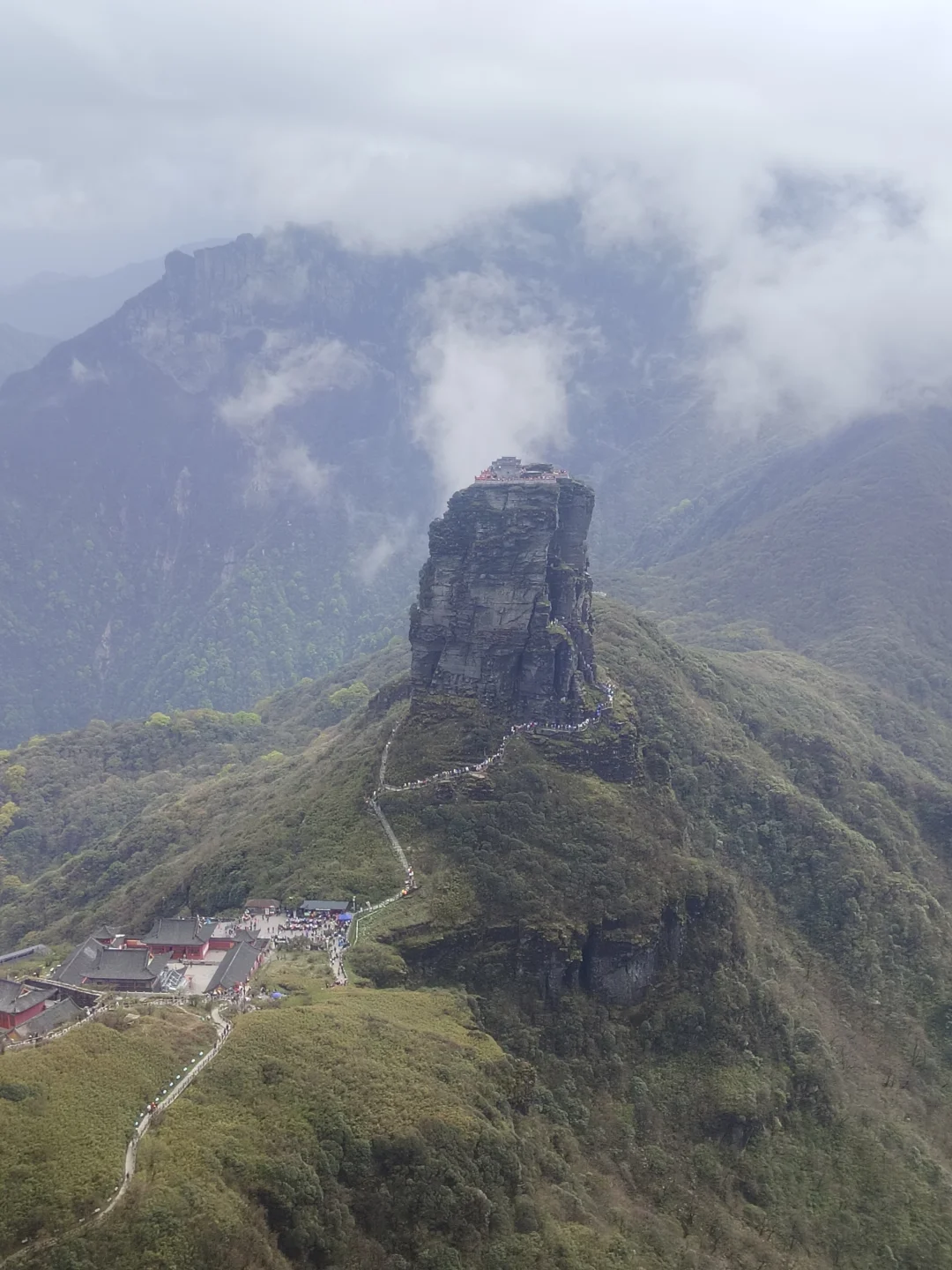 梵净山雨天攻略 遗憾与美景