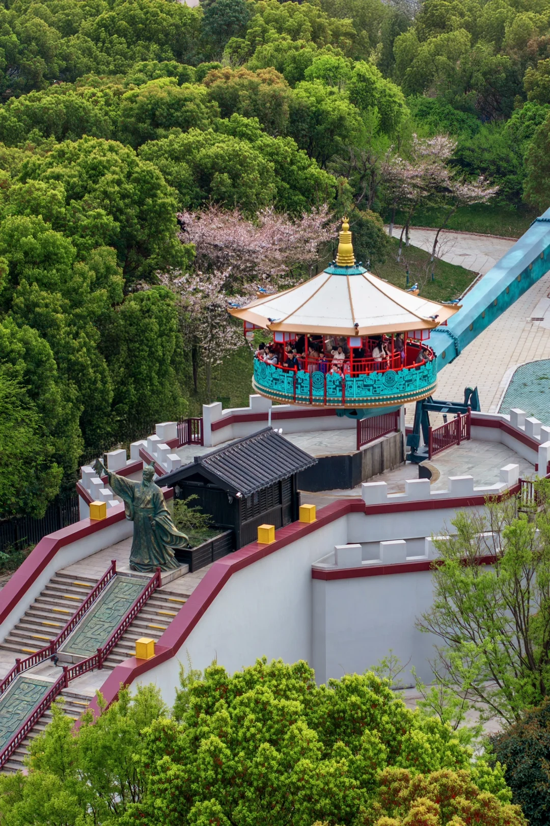 浪漫疯了❗️十万玫瑰峡谷‼️真的好震撼🥀