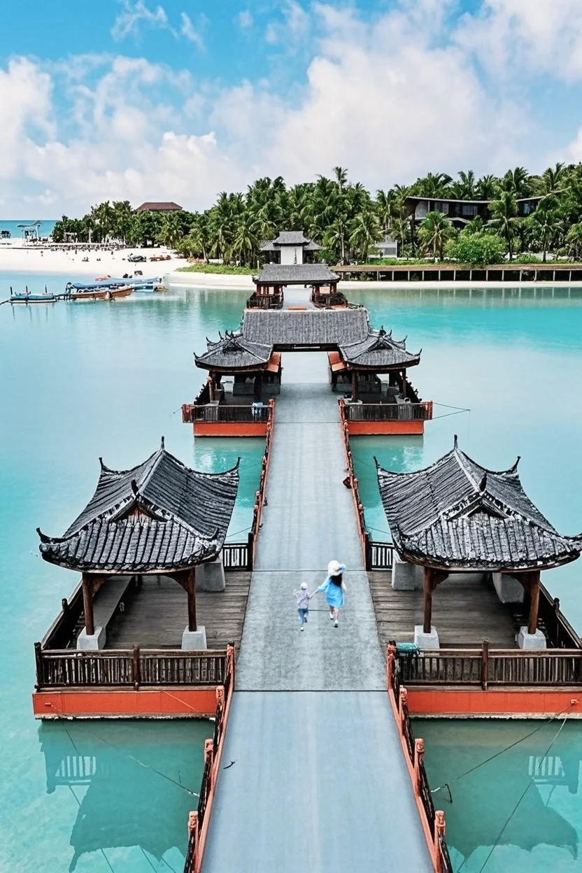 湖北罕见白沙滩🏝所有人都以为我在长滩岛