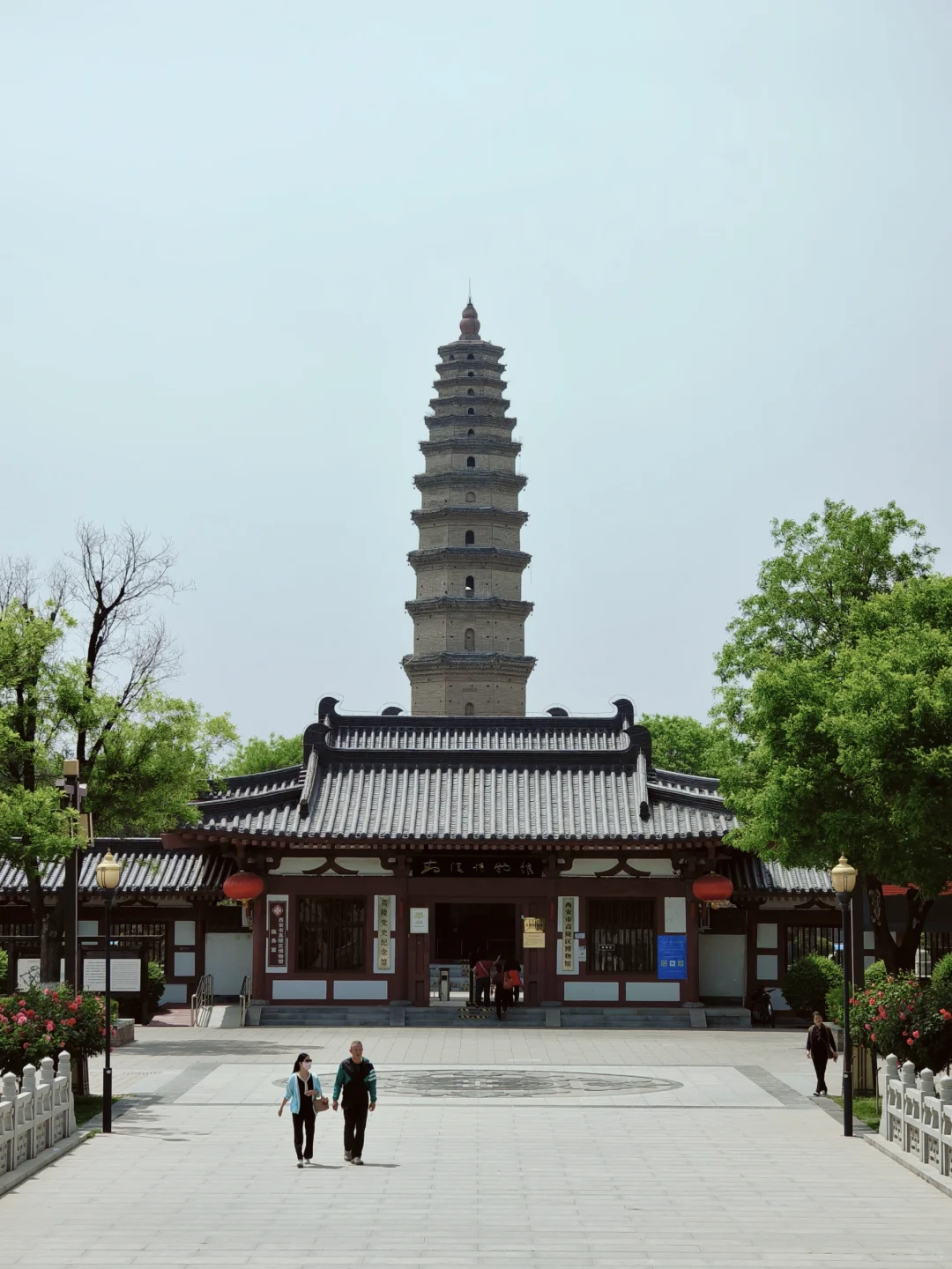 高陵_区博物馆与昭慧塔