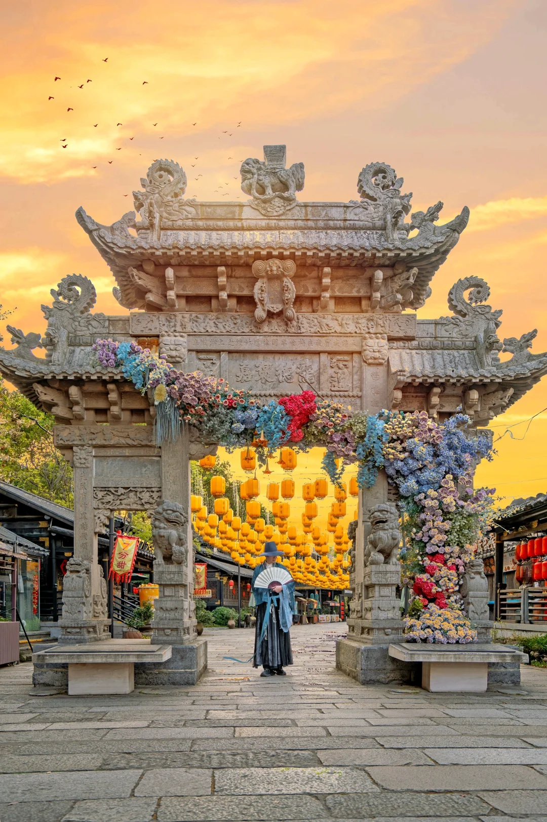 浪漫疯了❗️十万玫瑰峡谷‼️真的好震撼🥀