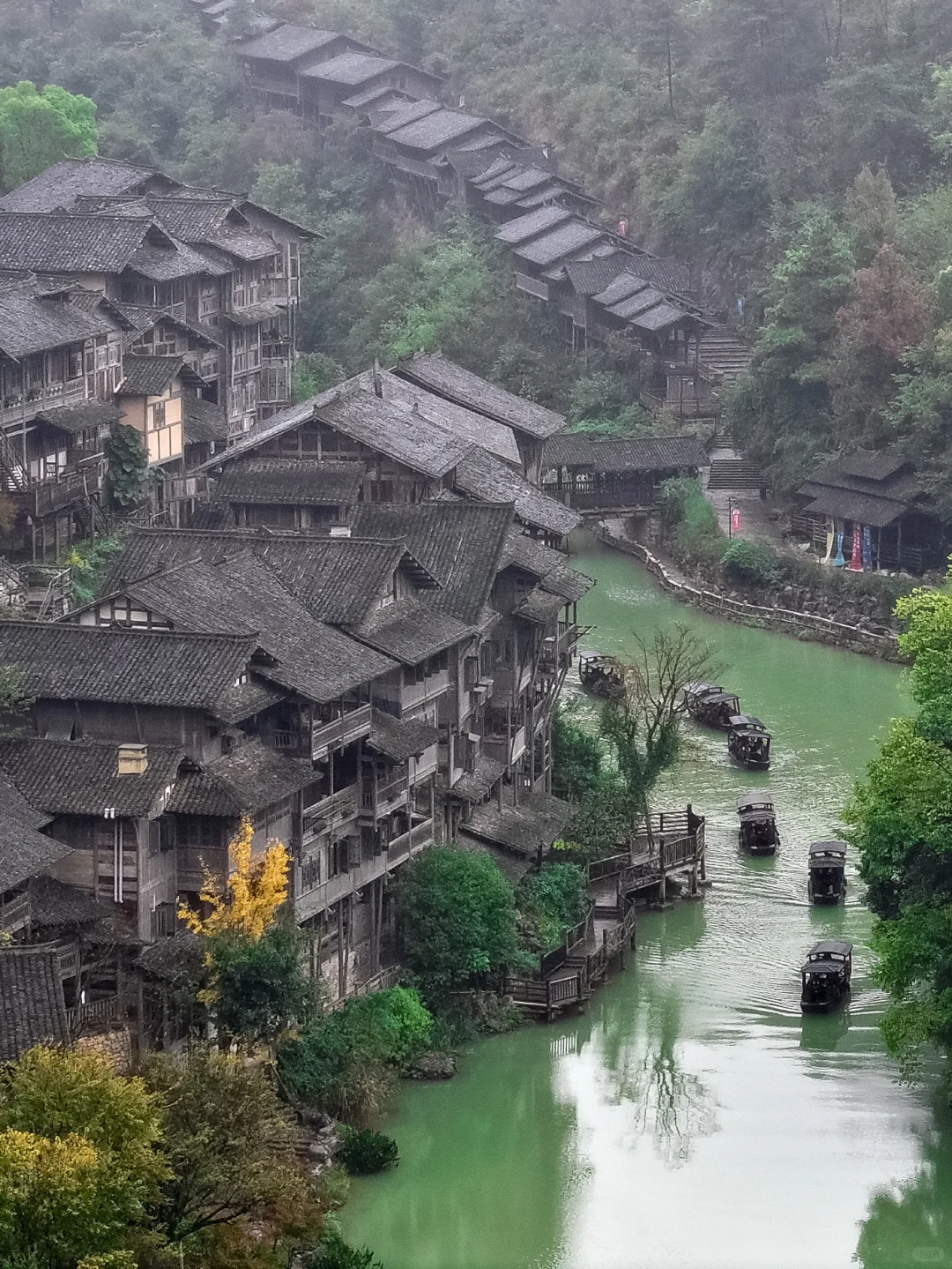 以为乌镇够美了，直到我来到了乌江寨