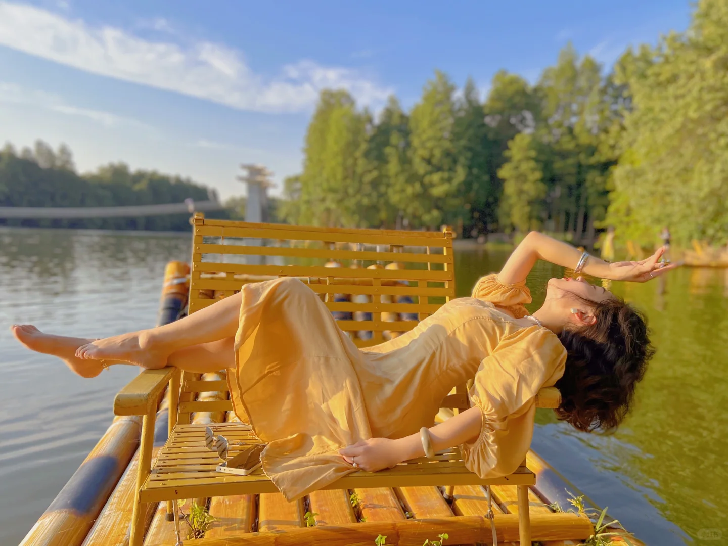 🌊武汉小众秘境！落雁岛解锁春日治愈系浪漫