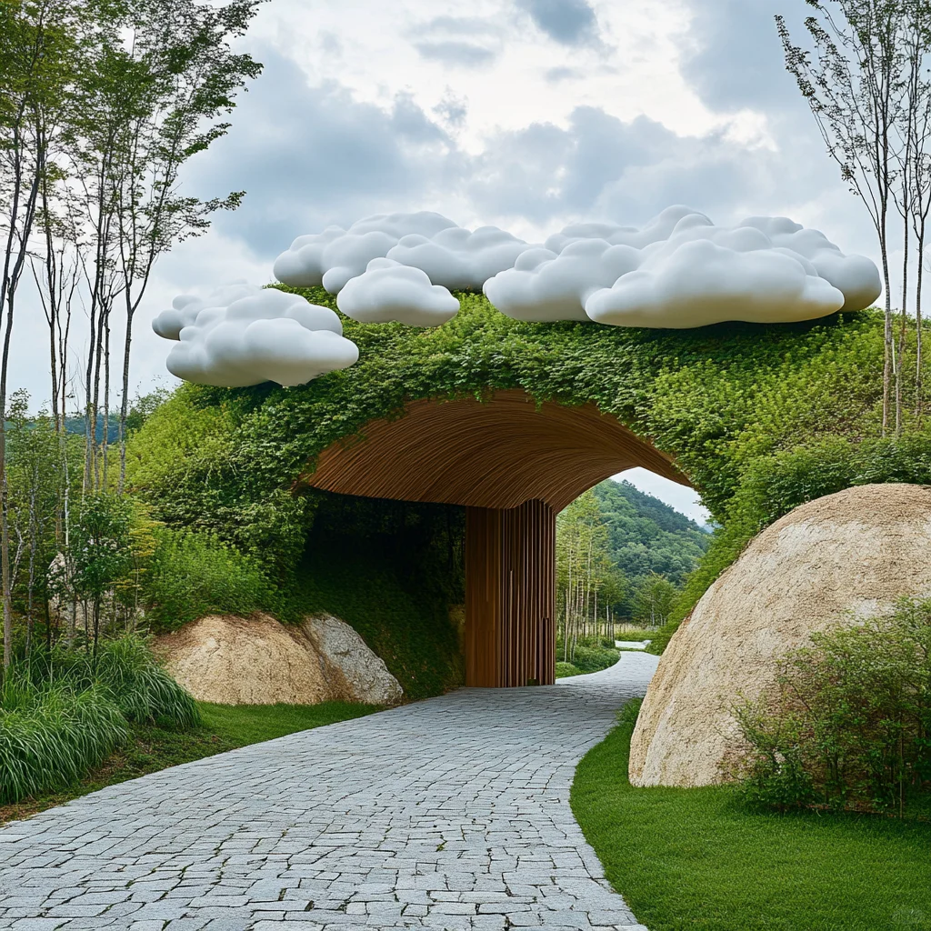 美哭！云端童话王国景区入口